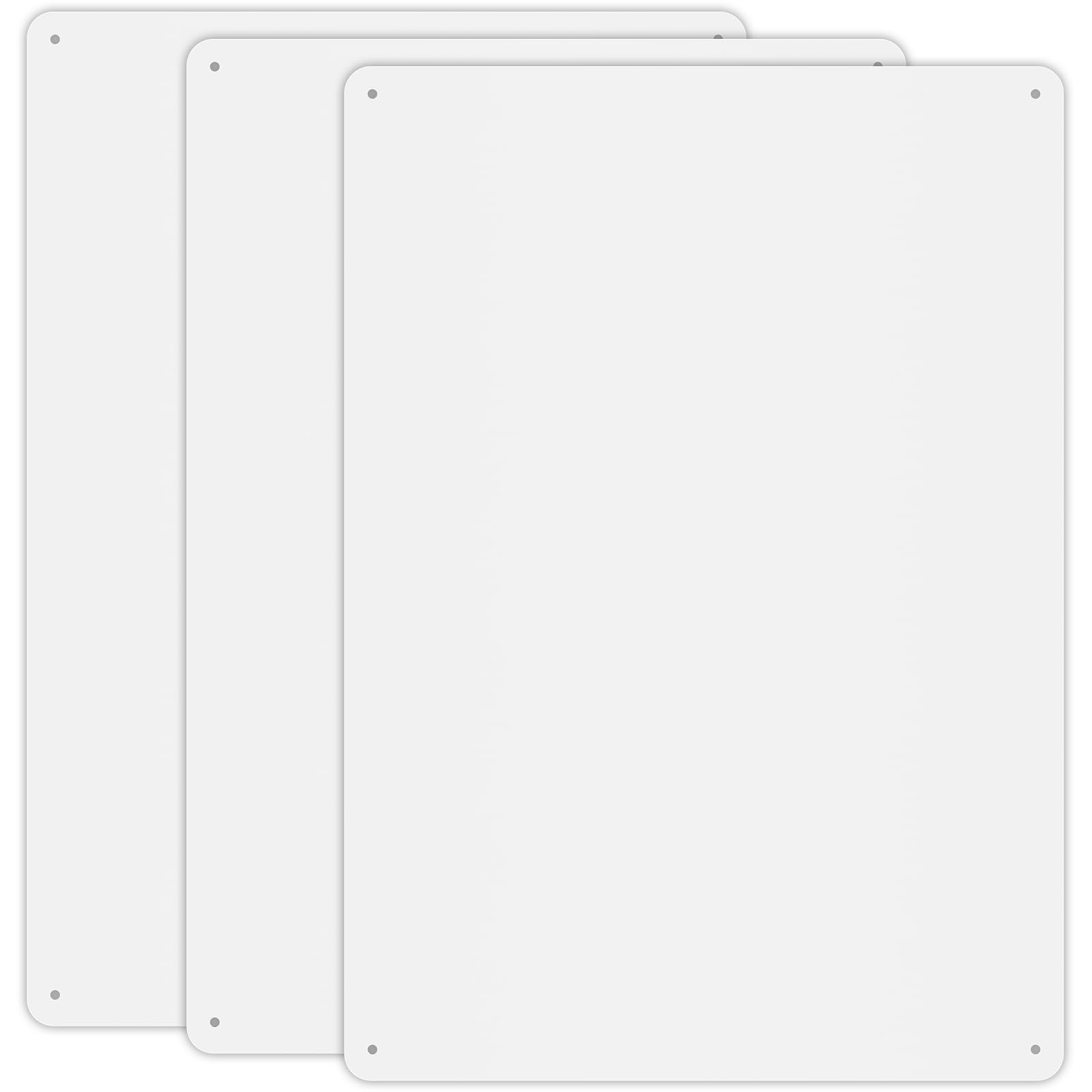 T&R Exit Schild – 35,6x25,4 Cm, Reflektierendes Aluminium, Wasserdicht, 4 Löcher