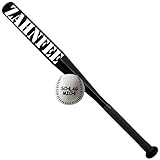Spass kostet Sportset Baseballschläger schwarz mit Ball Zahnfee Aluminium 65 cm lang