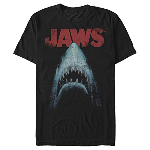 Jaws Men's Poster Basic Solid Tee