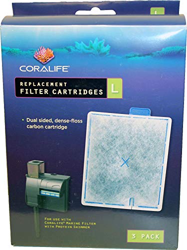Coralife Marine Filter Cart Lg 3pk Coralife Marine Filter Cart Lg 3pk