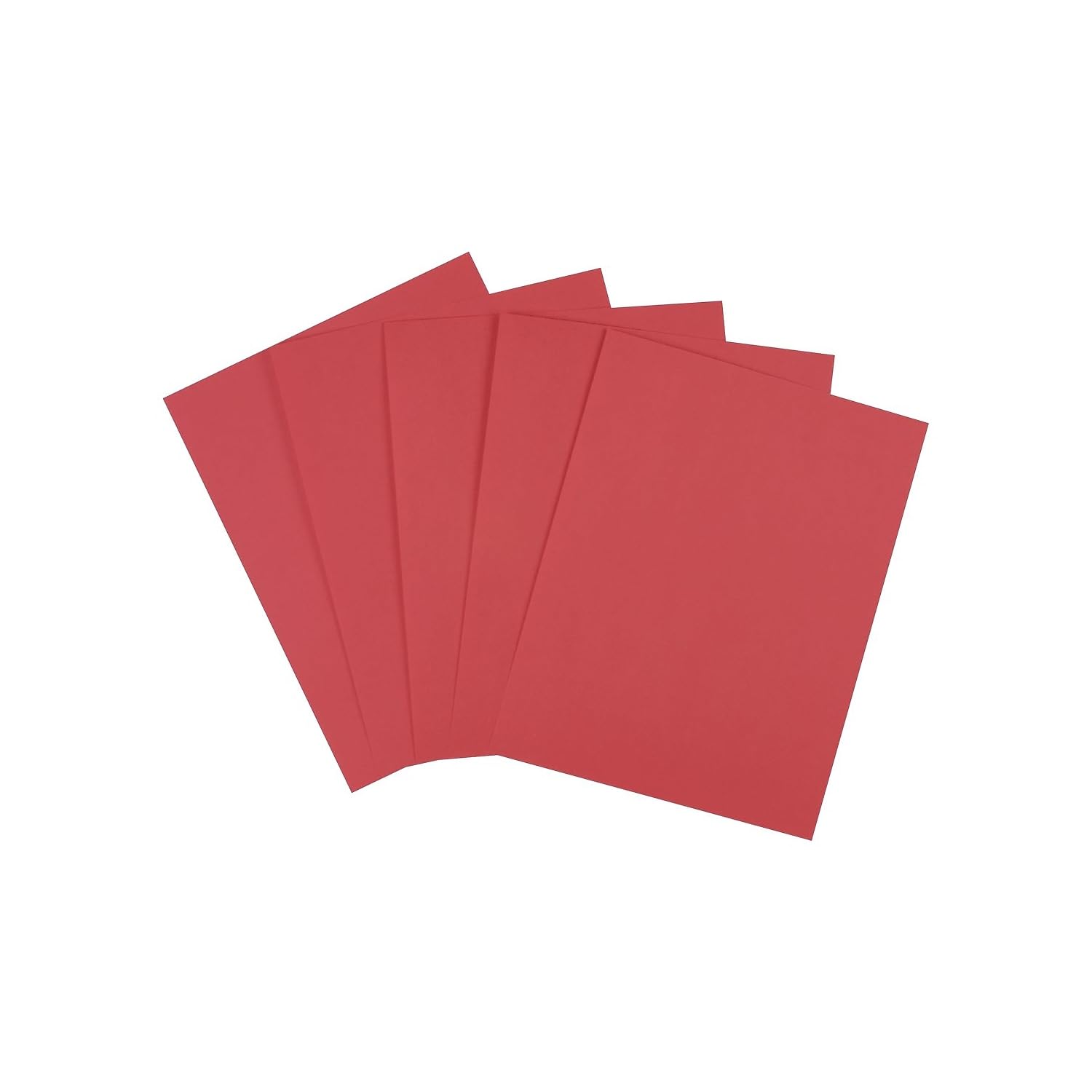 Heftklammern Brights 16416 Papier, 21,6 x 27,9 cm, Rot, 500 Stück