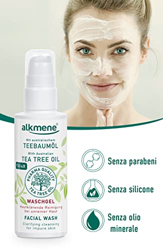 Alkmene Tea Tree Oil Cleansing Gel for Blemished