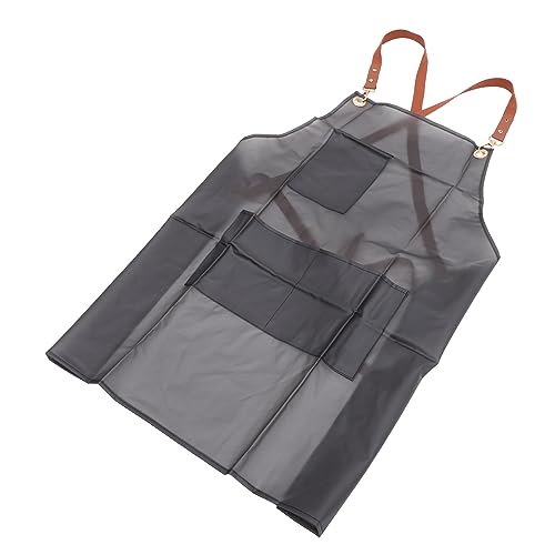 Didiseaon Waterproof Work Apron Tpu Dishwasher Safe Kitchen Stylist Cleaning Easy to Use