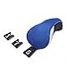 HDE Universal Golf Club Covers Golf Head Covers for Driver & Fairway Woods Golf Clubs (Set of 3) - Blue