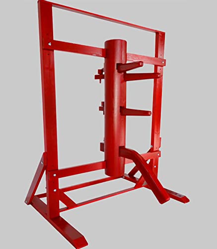 Wooden Dummy Wing Chun with Structure… (03 Cherry Color) Cover