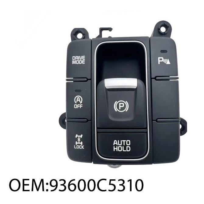 Interrupteur de frein à main Kia Sorento 93600C5310 bouton commande électrique - 2