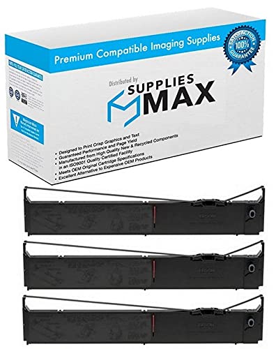 Cintas de impresora negro 3 unidades para DFX-9000 miniatura 1