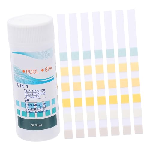 BESPORTBLE 100 Piezas Tiras Test Agua Piscina Medidor Ph para Control Agua Piscina Spa Estanques