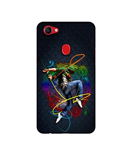 Image of Basic Case for Oppo F7 (Plastic Multicolor)