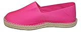  Alpargata de Yute clásica Modelo Basic (43, Fucsia)
