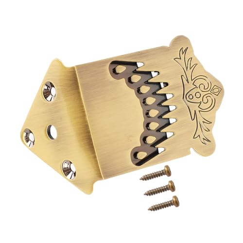 Replacement Mandolin Tailpiece Metal Bridge, Musical Instruments Accessories Mandolin Parts
