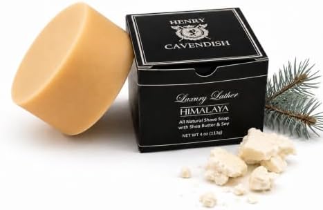 Henry Cavendish Himalaya Premium Natural Shaving Soap - 4 Oz Puck