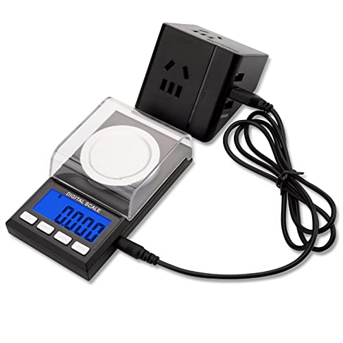 Báscula digital de precisión 0.001g para joyería y laboratorio miniatura 7
