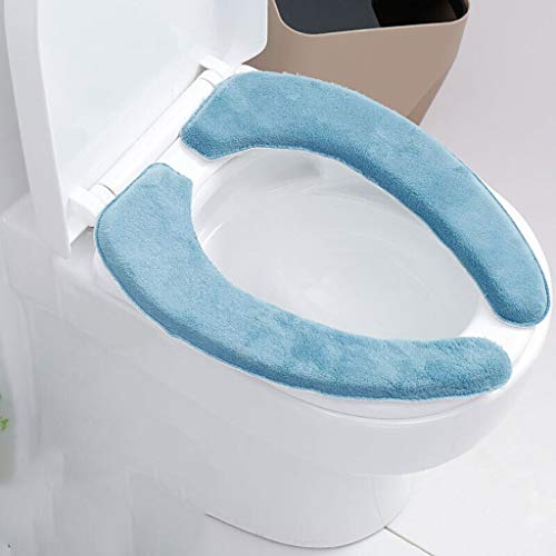 Liudan WC-Sitzkissen-WC Waschmaschine Winter Dicke Paste Pad wasserdichter Sitzbezug waschbar Toilette Toilette Pad Paste WC Waschmaschine WC-Sitzkissen – Bild 5