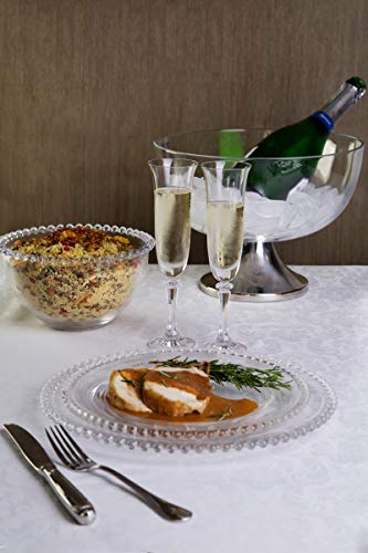 Wolff Cristal Pearl Sousplat, Transparente, 32 cm