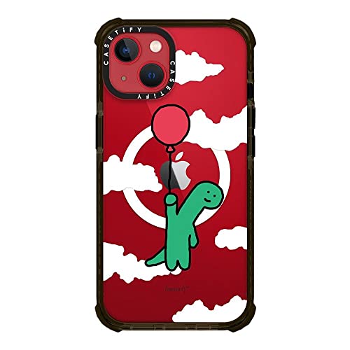 Casetify Ultra Impact Iphone 13 Case [9.8Ft Drop Protection/Compatible With Magsafe] - I'm Leaving This Planet - Clear Black #TOP5