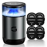 【Smart & Automatic Operation】Equipped with an advanced smart sensor chip, this car diffuser turns on automatically when you start your car and powers down when the engine is off—delivering a completely hands-free fragrance experience. 【4 Refills Incl...