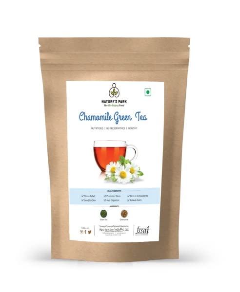 Image of NATURE'S PARK CHAMOMILE GREEN TEA, 500 Gms