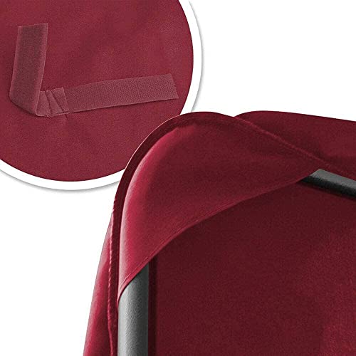 Oxherd Porch Swing Canopy, Replacement Waterproof Swing Top Cover, Garden Swing Seat Replacement Canopy Sun Shade Awning Cover Outdoor Patio Ham-Mock Swing Canopy (Red,77X43 Inch) #TOP3