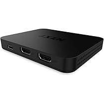NZXT Signal HD60 Full HD USB Capture Card – ST-EESC1-WW – HD60 (1080p) – Streaming live e giochi – Passthrough a ritardo zero – Compatibilità aperta