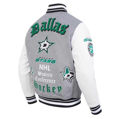 Image of Pro Standard Mens NHL Old English Varsity Jacket