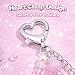 AGEN KGEN Novelty keychains Aesthetic Y2K Keychain Charms Stylish Keychains Accessories for Women Bag Purse Gifts (1x Pink Strawberry)
