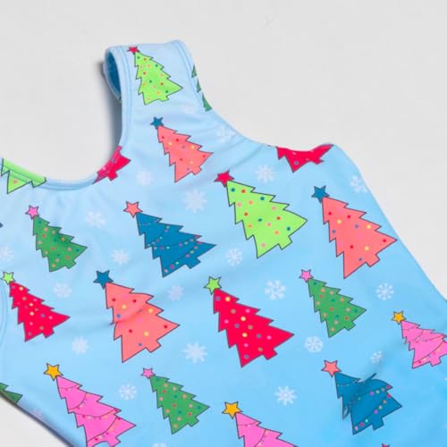 Image of GK Stars Gymnastics & Dance Leotard for Girls and Toddlers - Activewear One Piece Outfit in Fun Colorful Prints