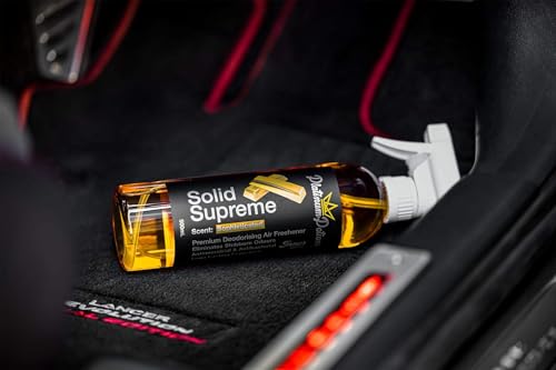 Image of Water-Based Car Air Freshener Spray | Luxury Automotive Deodorizer | Mold-Resistant Formula | Eliminates Odors and Refreshes Vehicle Interior | 17 fl oz | Solid Supreme