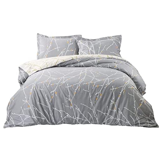 Bedsure Funda Nordica Cama 150/135 Microfibra - Funda Edredon 220x230cm con 2 Fundas de Almohada 40x75cm, 3 Piezas, Muy Suave