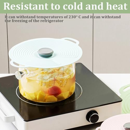Couvercles en silicone réutilisables durables pour plats et bols
