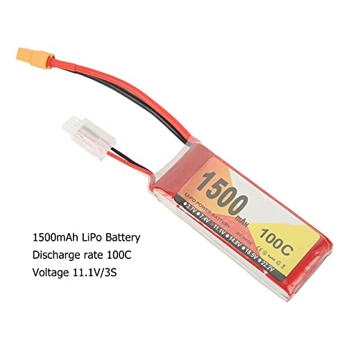 Batería LIPO 500mAh XT60 para Eliminar Caídas de Voltaje en Drones FPV Racing 3