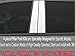 QAA is Compatible with 2001-2006 Dodge Stratus 4 Piece Stainless Pillar Post Trim PP42905