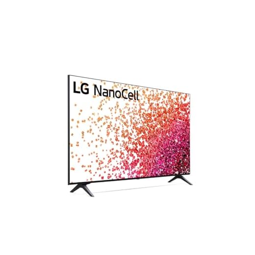LG NanoCell 75 Series 43” Alexa Built-in 4k Smart TV (3840 x 2160), 60Hz Refresh Rate, AI-Powered 4K Ultra HD, Active HDR, HDR10, HLG (43NANO75UPA, 2021)