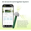8-Zone WiFi Smart Sprinkler Controller, Indoor or Outdoor Install, IP54 Weather Resistant, App Based Irrigation Timer, Rain Aware Auto Skip, No Required Subscription, Sensor Ready