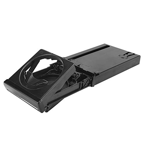 Porte-gobelet rétractable et robuste avec liseré chromé pour console avant B6 B7
