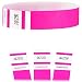 Goldistock Select Series - 3/4" Tyvek Wristbands Day Glow Neon Pink 500 Count - Event Identification Bands (Paper - Like Texture)