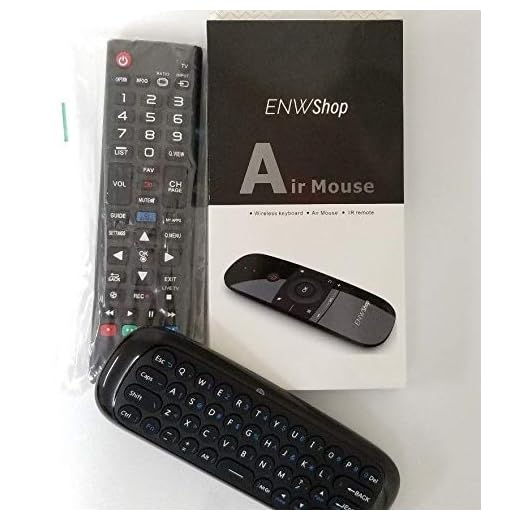 ENWShop Simple Remote + Magic Mouse with Keyboard for Replacing LG Magic Remote An-MR500 AN-MR650 AN-MR650A AN-MR600 AN-MR18BA AN-MR700