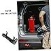 ETHZZLE 2pcs Trunk Safety Fire Extinguisher Holder Car Fire Extinguisher Bracket Multi-use for Tools Luggage Wall Mount Bracket Base