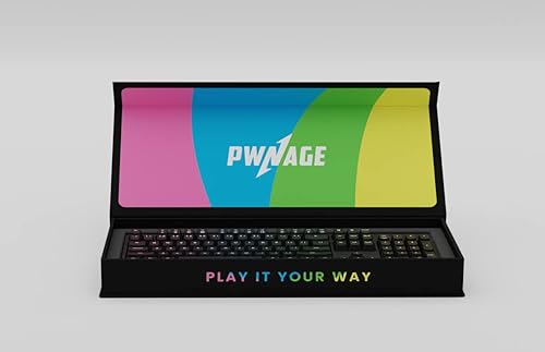 Miniatura 5 de PWNAGE Teclado para juegos ultra personalizado RGB de tamaño completo teclado mecánico USB C interruptores intercambiables en caliente y teclas PBT