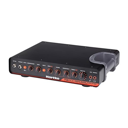 Hartke TX600 600-Watt Class D Bass Amplifier