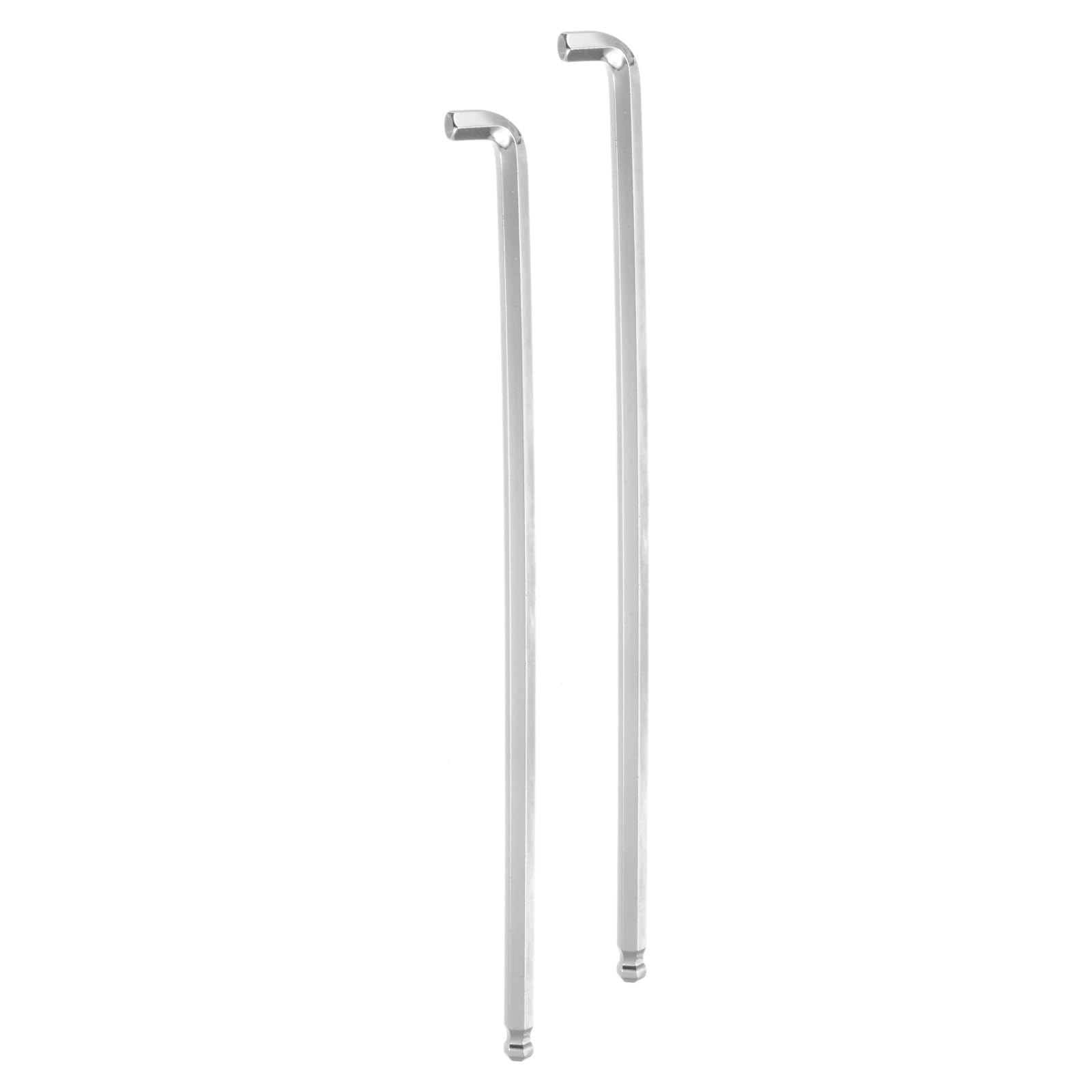 QUARKZMAN 2 Piezas de Llave Hexagonal de 6 mm de Acero S2 en Forma de L, Llaves Hexagonales Métricas para Herramientas de Reparación en el Hogar