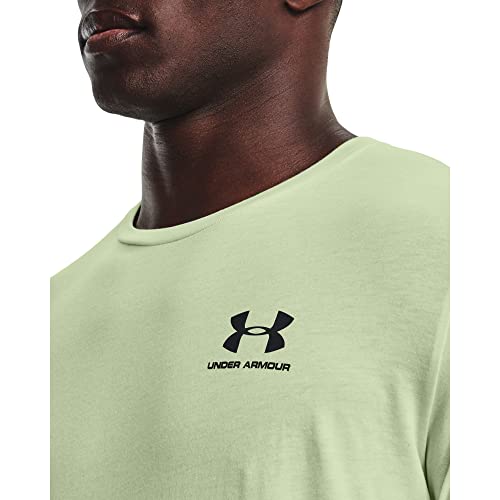 Image of Under Armour Men's Cotton Solid UA Sportstyle LC Short Sleeve | T-Shirt | 1326799-001