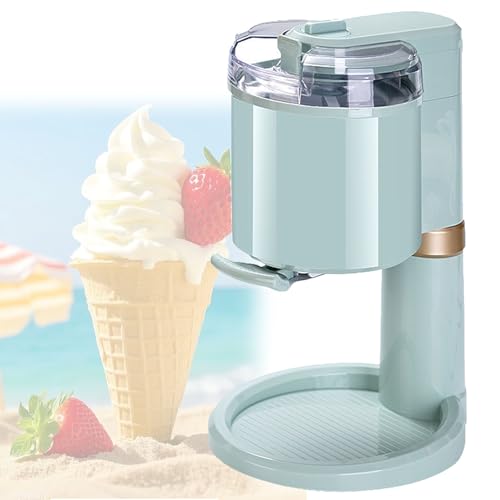 OzcNykt Softeis-Maschine, Eiscreme-Maschine FüR Zu Hause, Frucht-Softeis-Maschine Mit 1l FassungsvermöGen, FüR Jede Umgebung, Ob Im BüRo, Im Restaurant Oder Im Hotel OzcNykt Softeis-Maschine, Eiscreme-Maschine FüR Zu Hause, Frucht-Softeis-Maschine Mit 1l FassungsvermöGen, FüR Jede Umgebung, Ob Im BüRo, Im Restaurant Oder Im Hotel