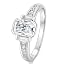 C-Three Stone- Silver-Radiant(1ct)
