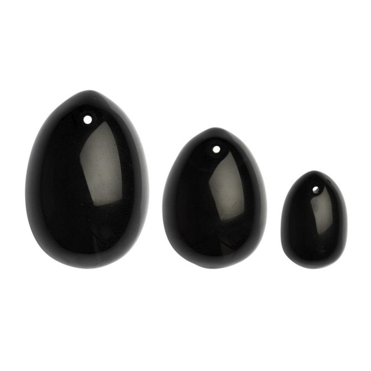 E29241 Yoni Egg Set Reiner Amethyst, 290 g