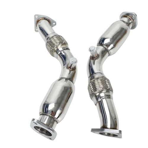 Tuyau d'essai d'échappement en inox pour Nissan 350Z 2003-2006 3.5L V6