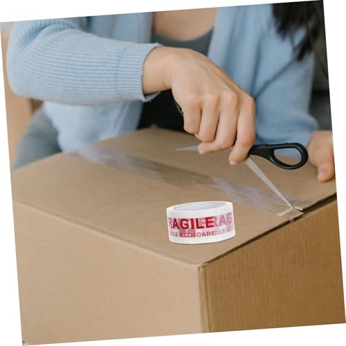 Cinta de embalaje Frágil para proteger mudanzas y asegurar envíos de cajas 7