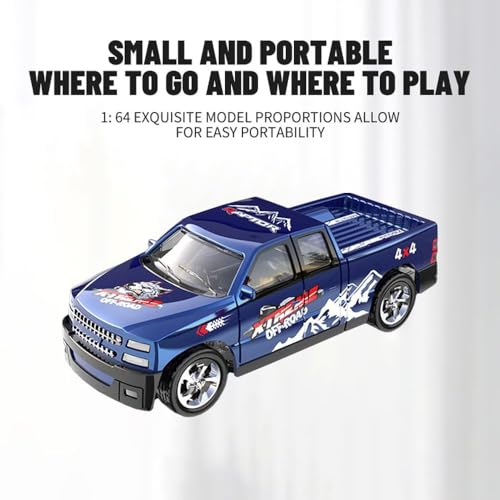 Image of Mini RC Car Remote Controlled Car from 3 4 5 6 Years 2.4GHz Mini RC Cars with Tractor and LED Light 1:64 Scale 3 Speed, Baby Cars Toy Gift