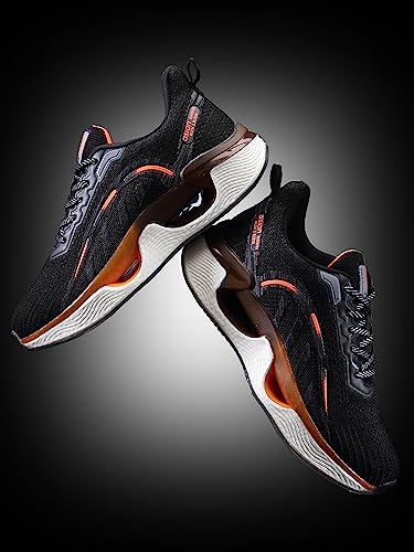 Image of ASIAN Men's TWINSPRING-02 Sports Running Shoes with Ultra Bounce,Twinspring Technology Lightweight TPU & TPR Sole with Memory Foam Insole Casual Sneaker Shoes for Men's