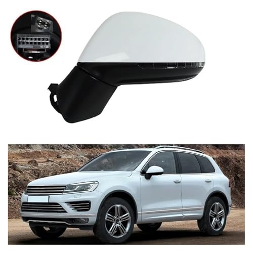 Rétroviseur cassé Touareg solution bloc électrique droit 13 fils